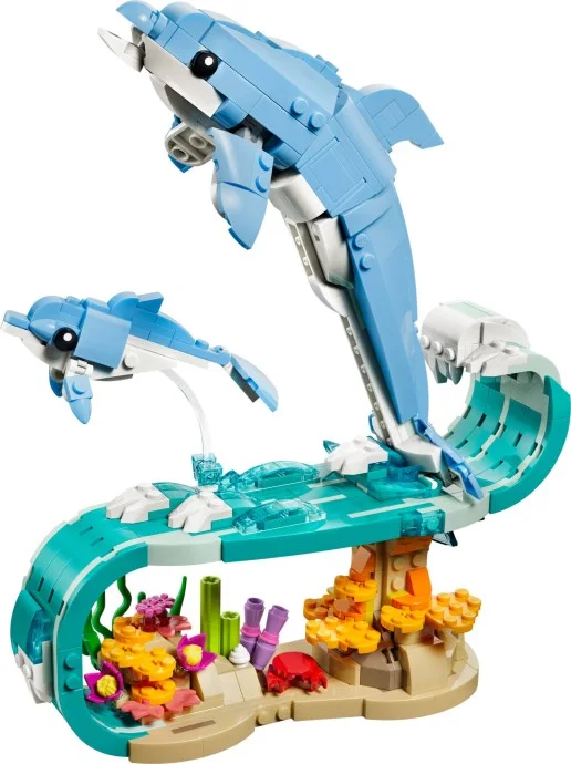 Zeedieren: prachtige dolfijnen LEGO-set afbeelding 2