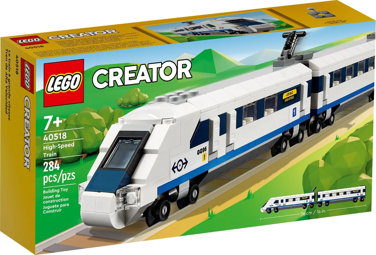 Hogesnelheidstrein LEGO-set afbeelding 2