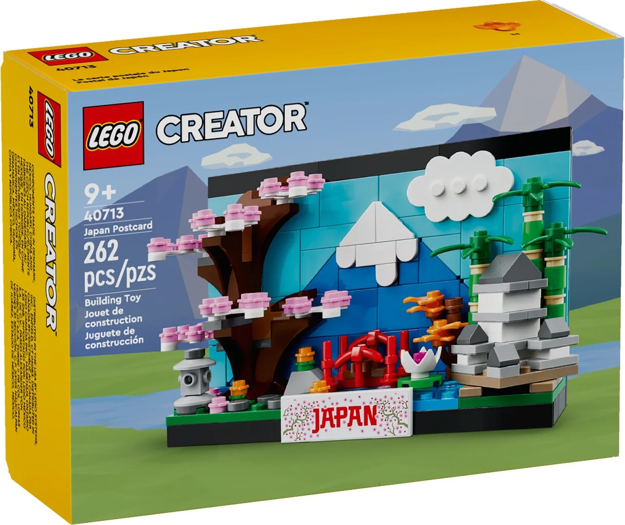Ansichtkaart van Japan LEGO-set afbeelding 2