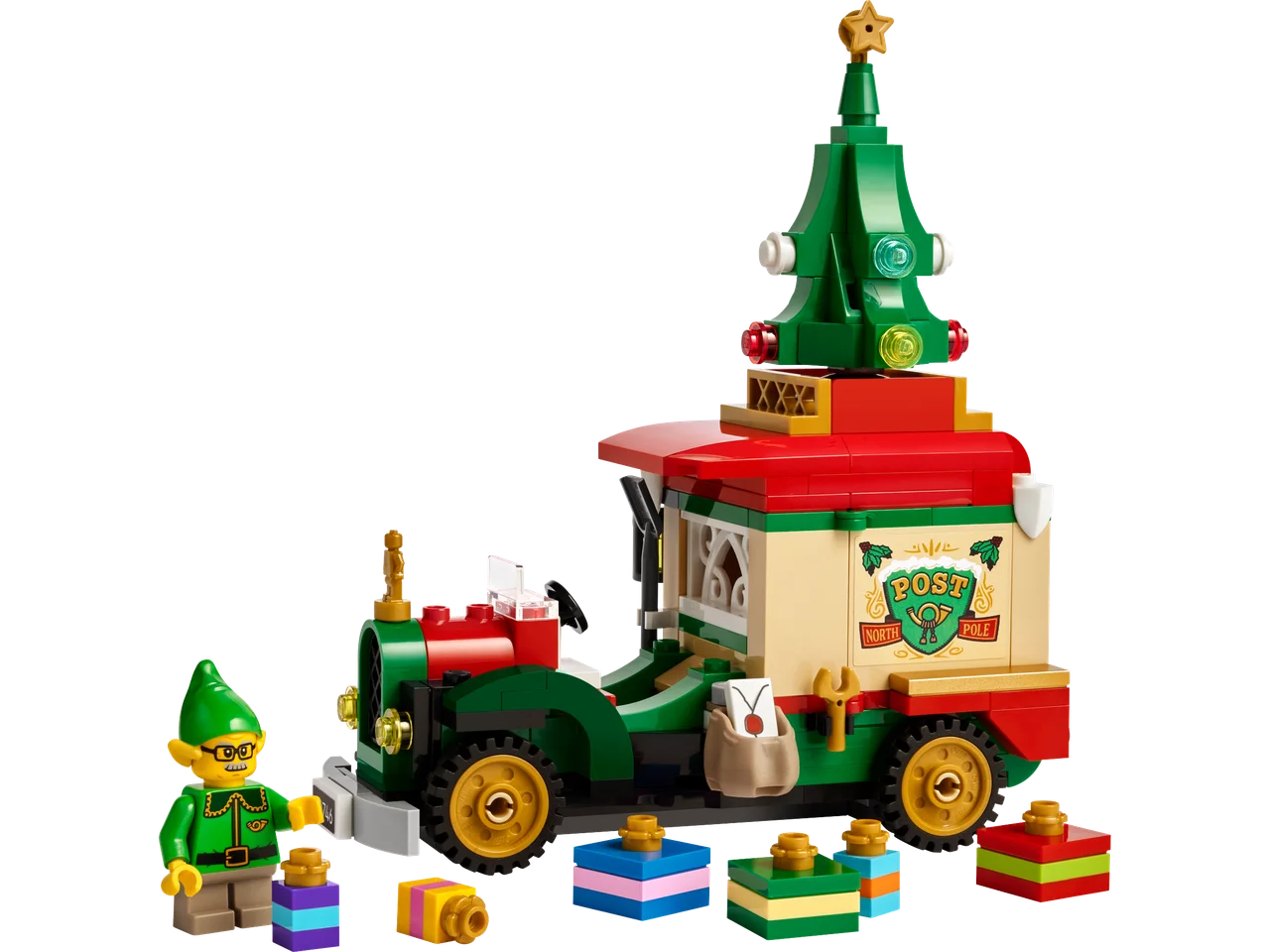 Santa's Delivery Truck LEGO-set