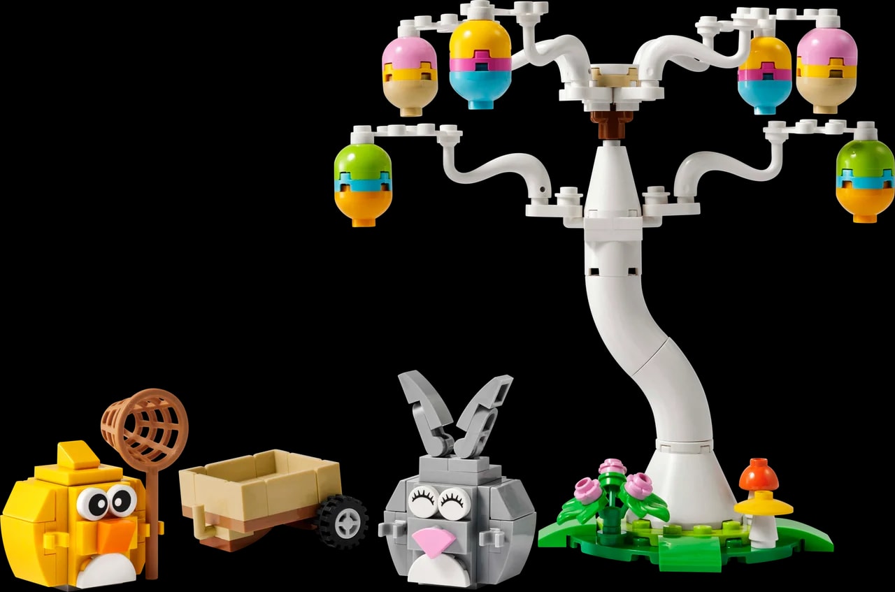Eieren zoeken met konijn en kuiken LEGO-set