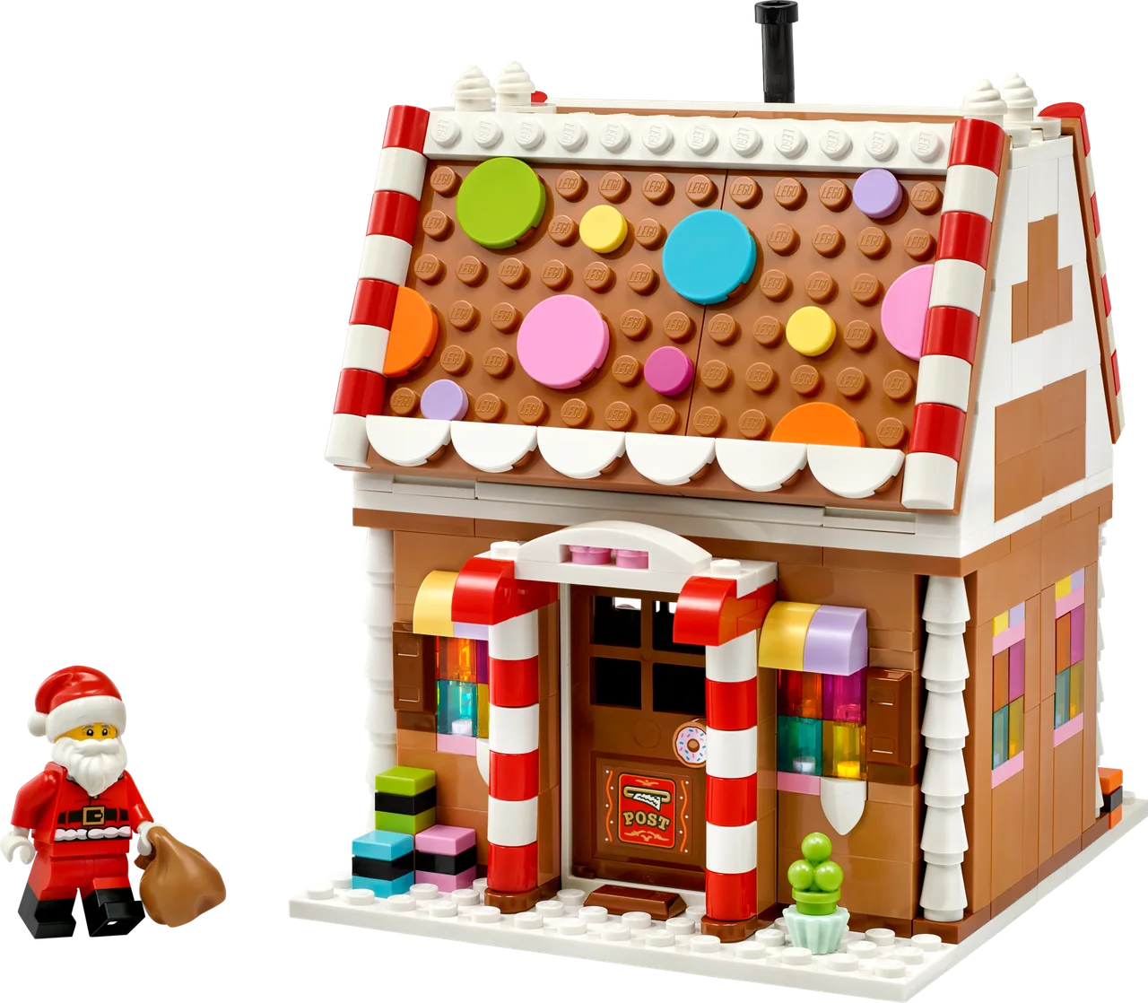 Winters peperkoekhuisje LEGO-set