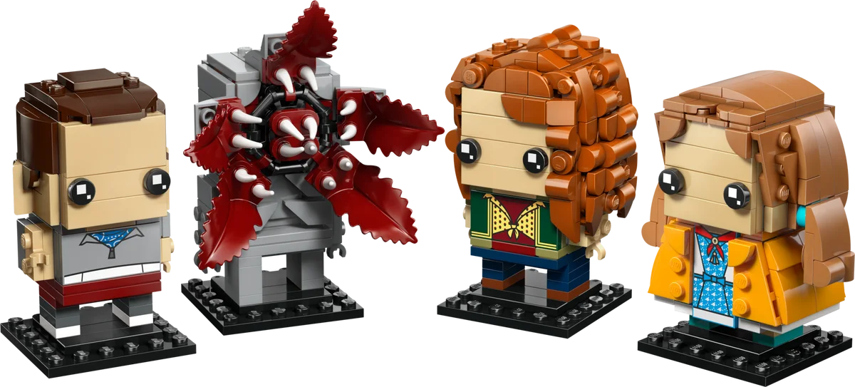 Elf, Max, Demogorgon en Holly figuren LEGO-set