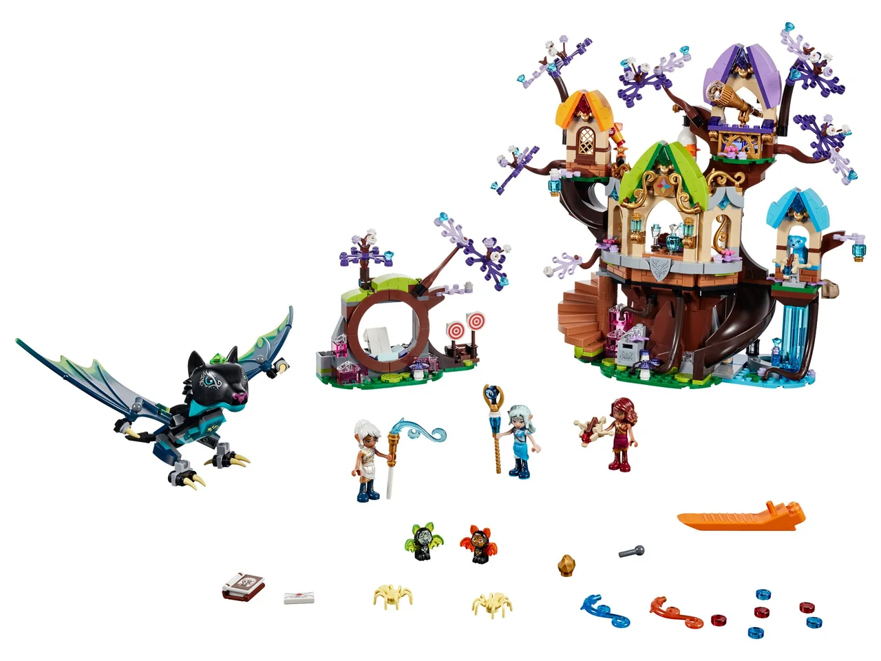 The Elvenstar Tree Bat Attack LEGO-set