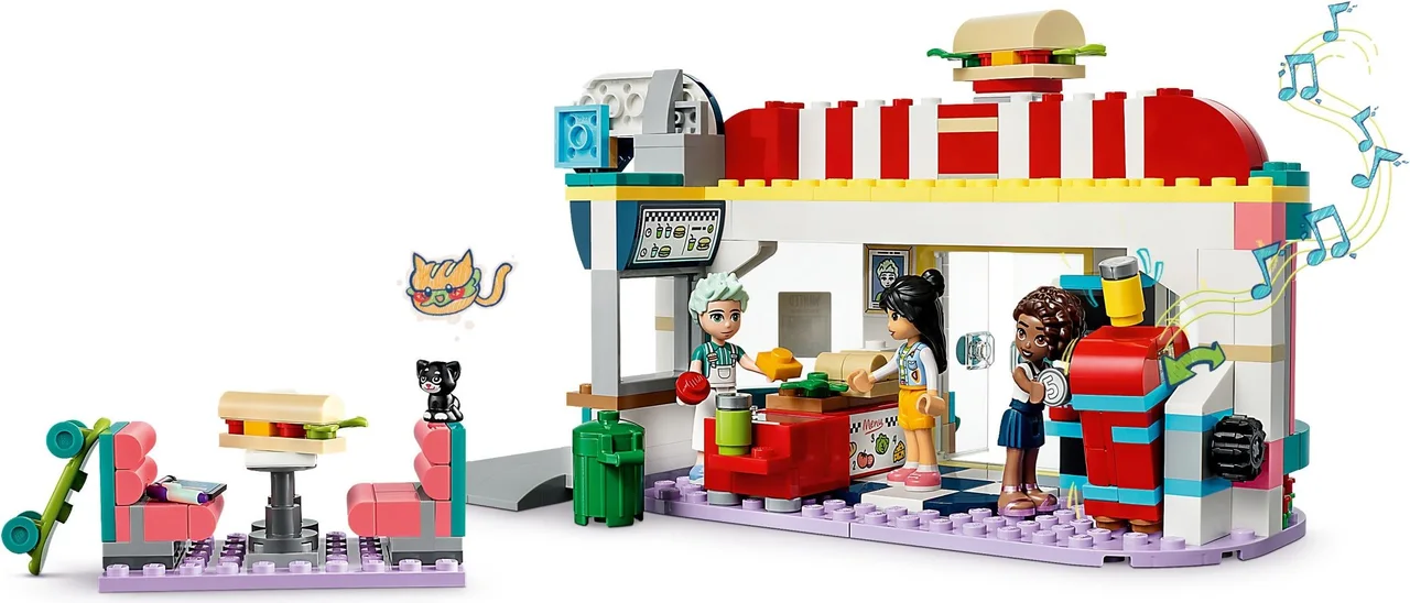 Heartlake Downtown Diner LEGO-set afbeelding 2