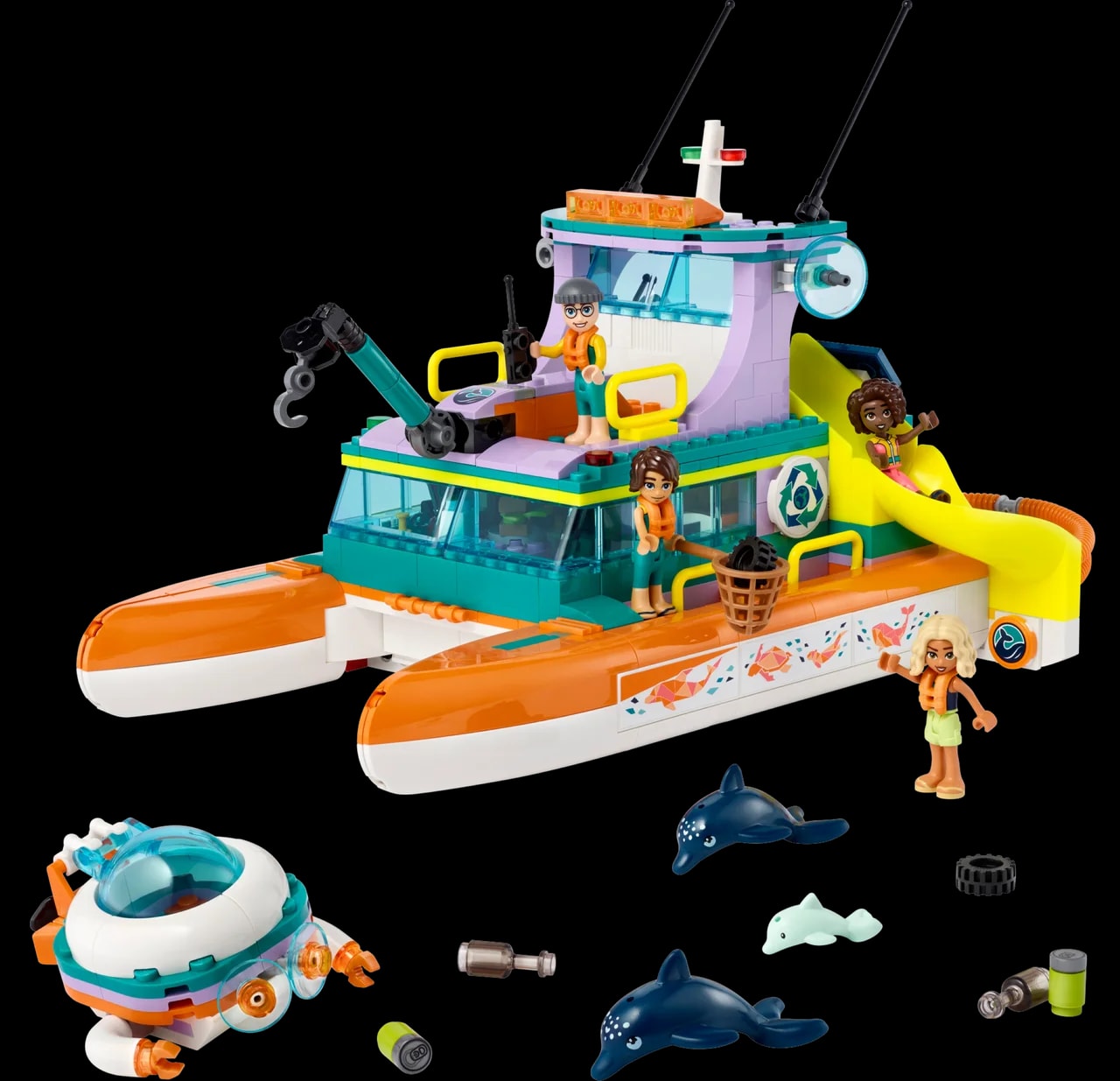 Sea Rescue Boat LEGO-set
