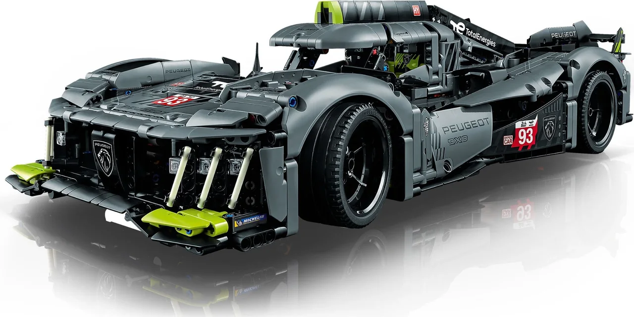 Peugeot 9X8 Le Mans Hybrid Hypercar LEGO-set afbeelding 2