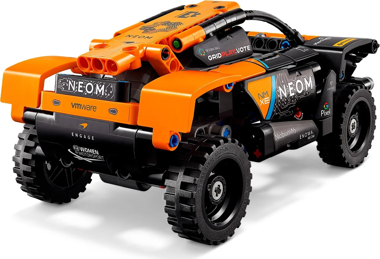 NEOM McLaren Extreme E Race Car LEGO-set afbeelding 2
