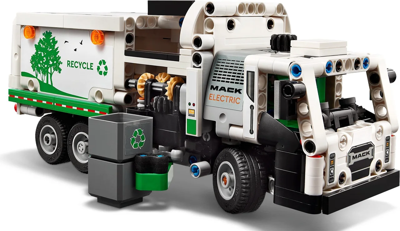 Mack LR Electric vuilniswagen LEGO-set afbeelding 2