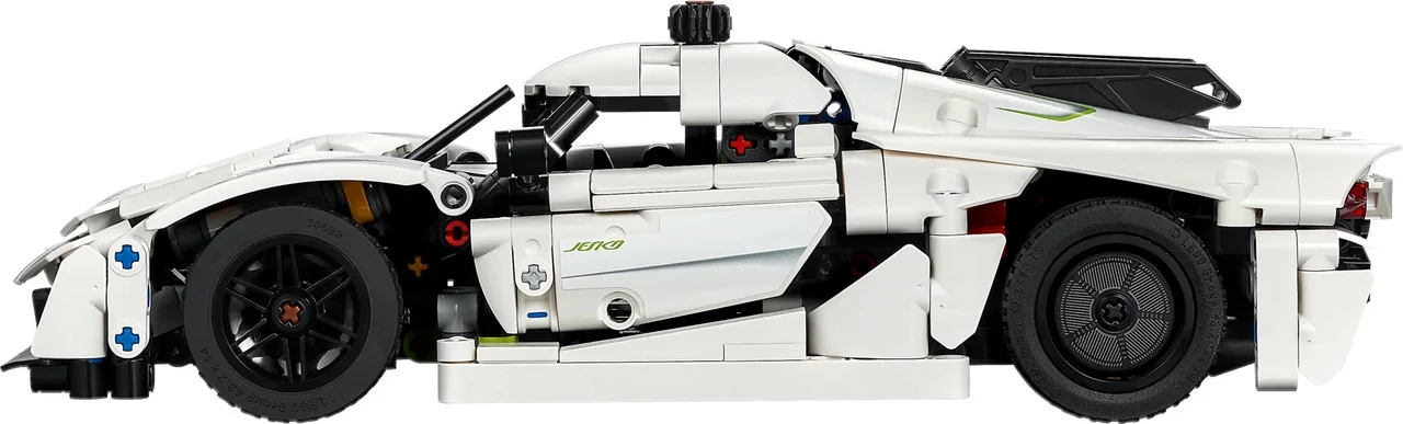 Koenigsegg Jesko Absolut White Hypercar LEGO-set afbeelding 2
