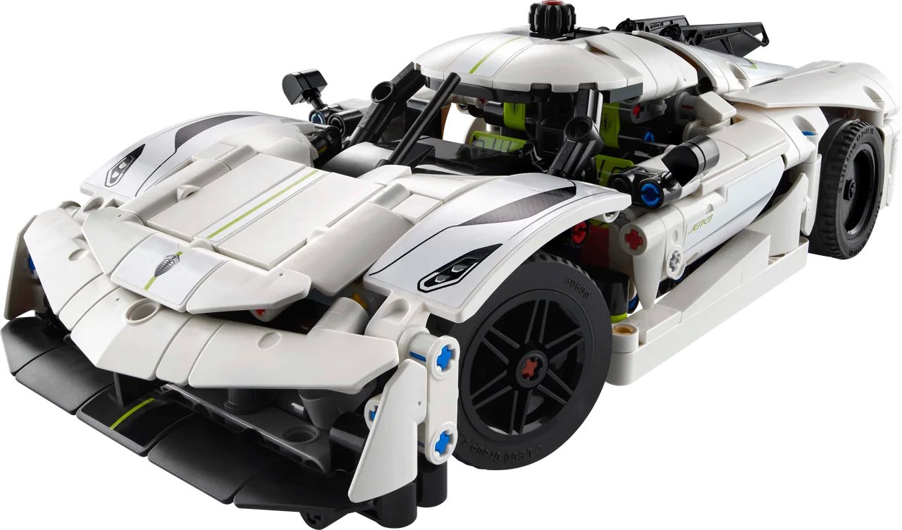 Koenigsegg Jesko Absolut White Hypercar LEGO-set