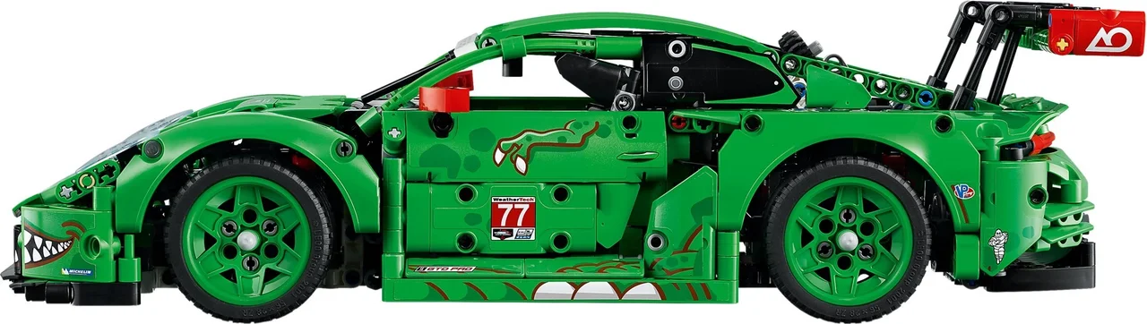 Porsche 911 GT3 R REXY AO Racing auto LEGO-set afbeelding 2