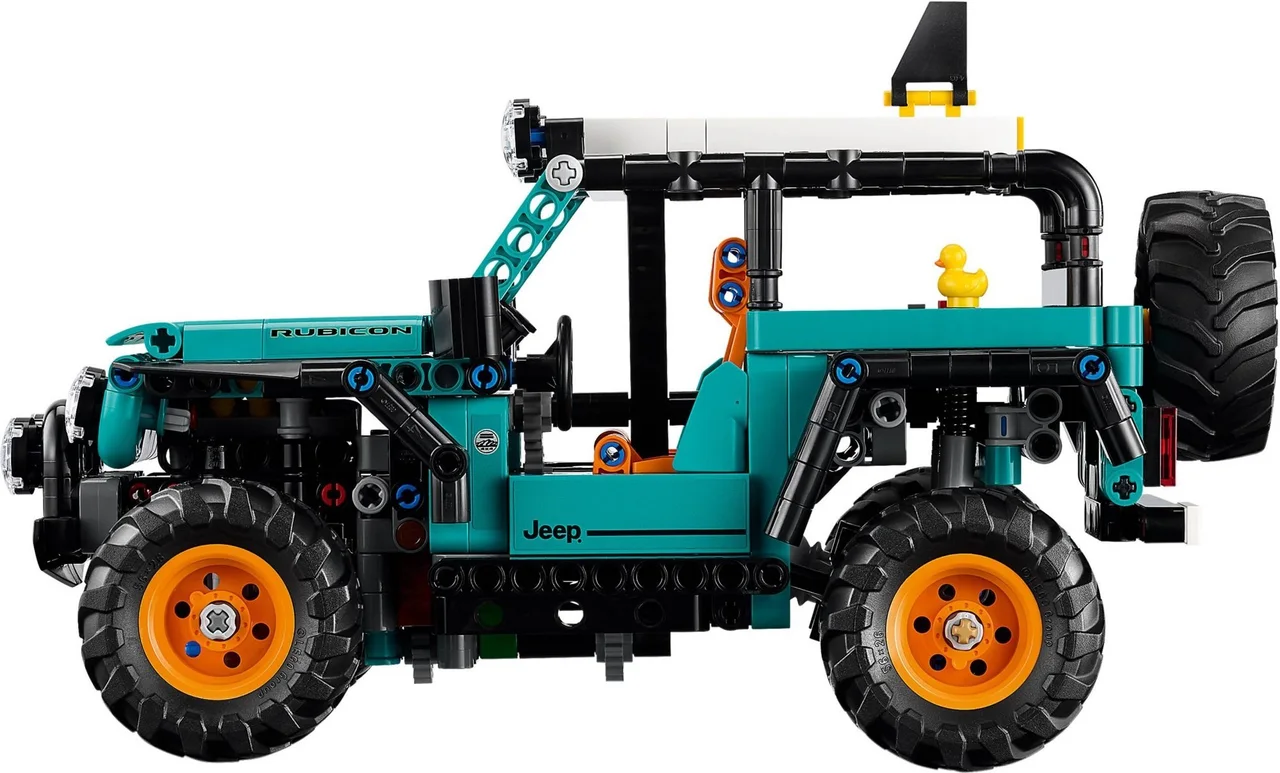Jeep Wrangler Rubicon terreinwagen LEGO-set afbeelding 2