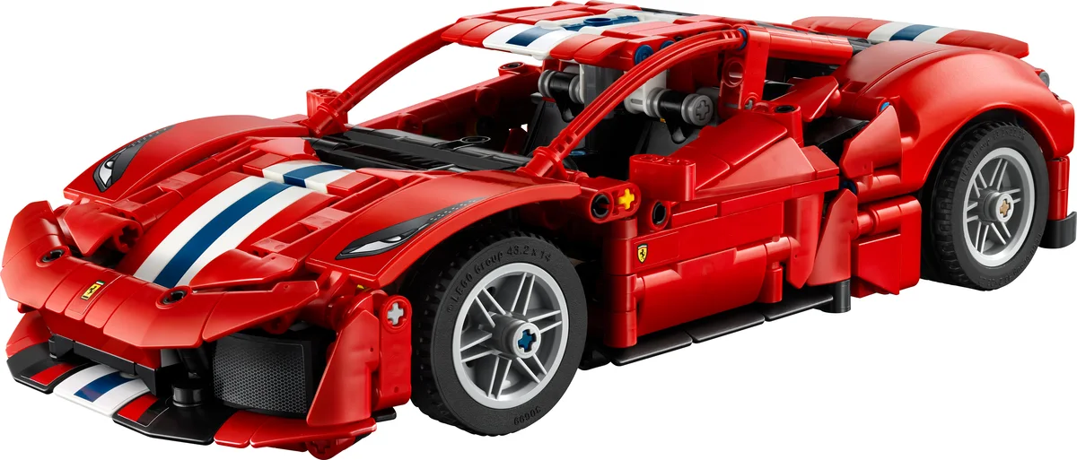 Ferrari 488 PISTA Car LEGO-set