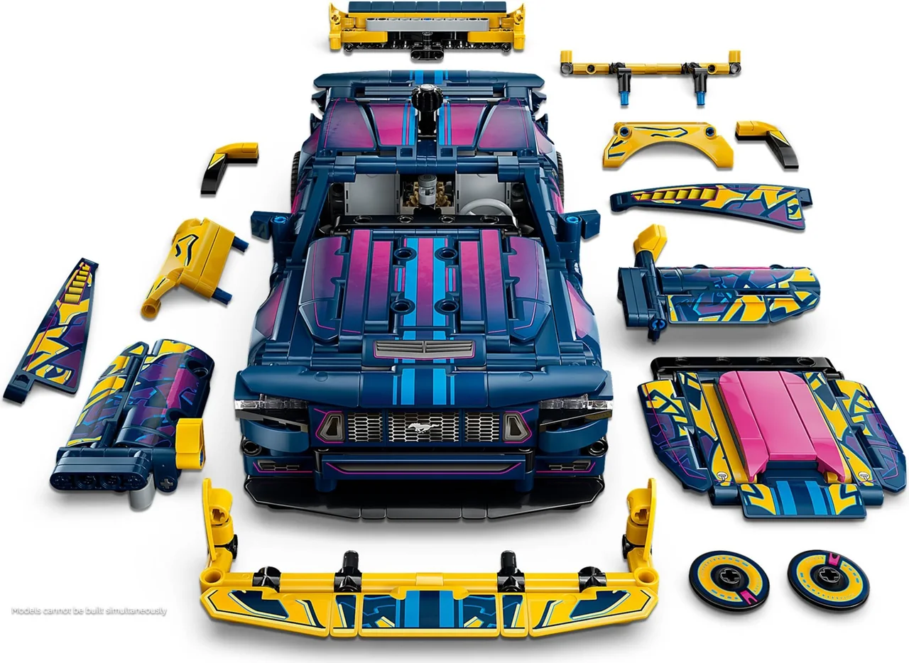 Aanpasbare Ford Mustang GT auto LEGO-set afbeelding 2