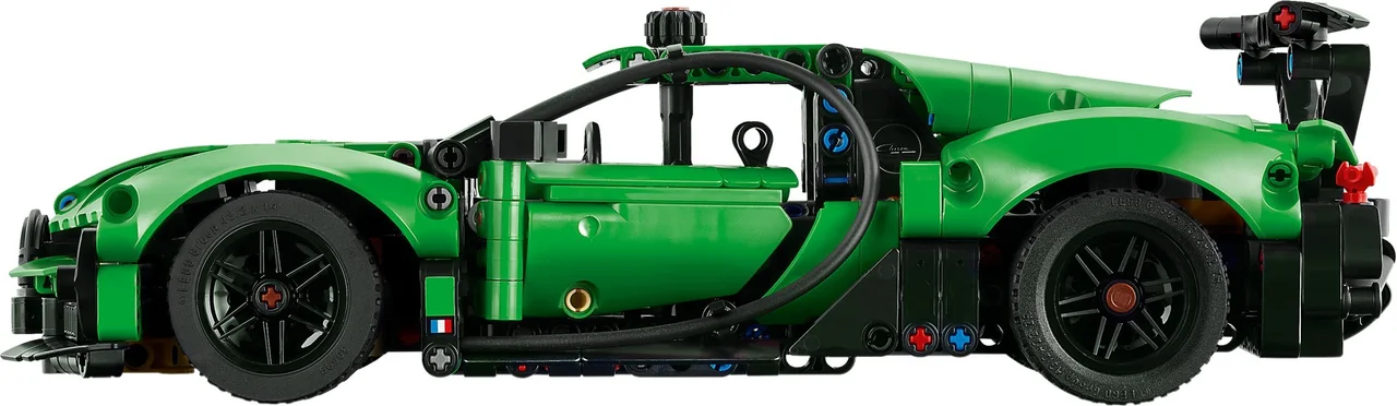 Groene Bugatti Chiron Pur Sport hypercar LEGO-set afbeelding 2