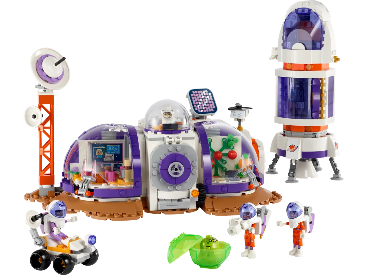 Mars Space Base and Rocket LEGO-set