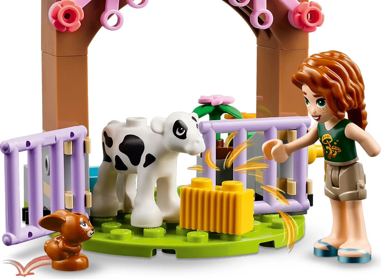 Autumn's Baby Cow Shed LEGO-set afbeelding 2