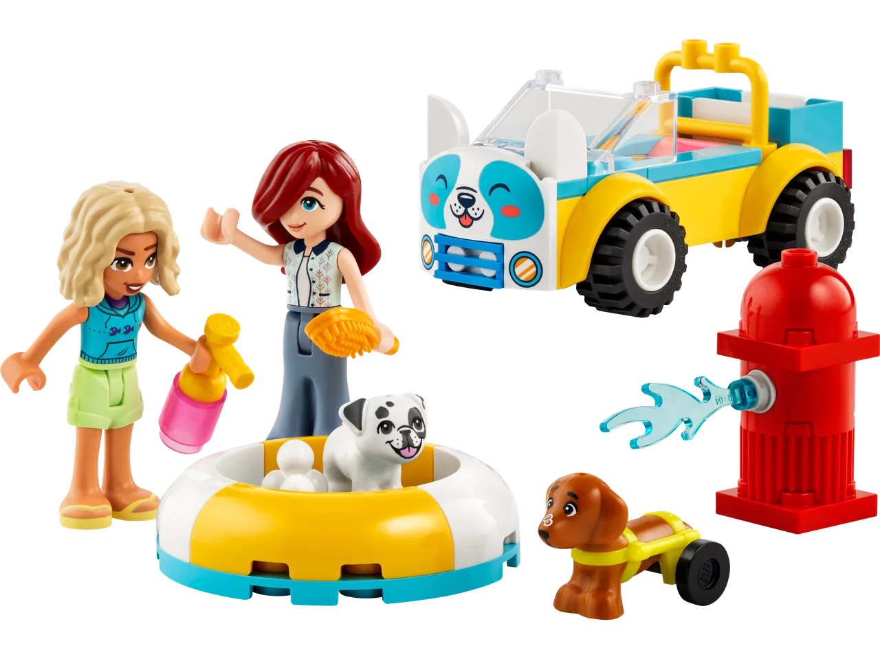 Dog-Grooming Car LEGO-set
