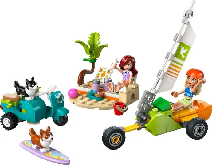 Surfing Dogs and Scooter Adventure LEGO-set afbeelding 2