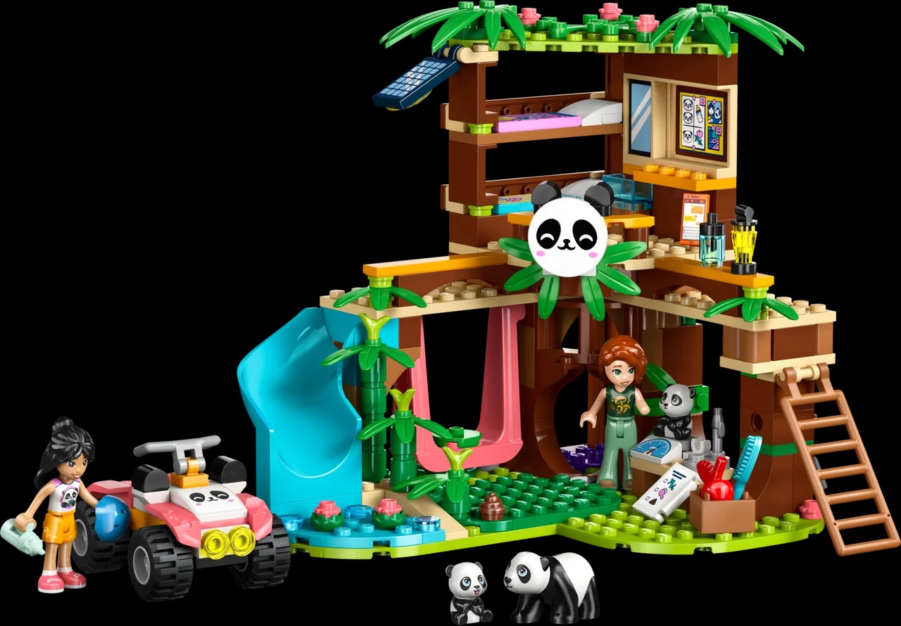 De pandaopvang LEGO-set