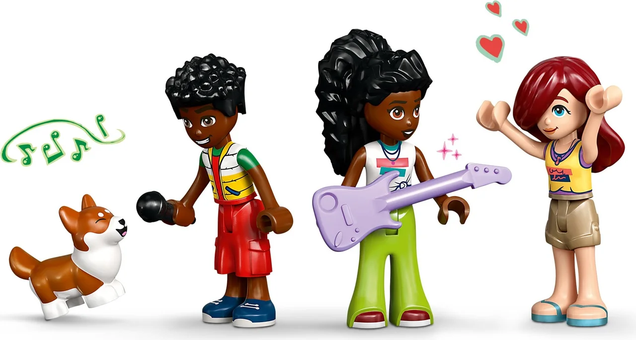 Muziekwinkel en appartement LEGO-set afbeelding 2