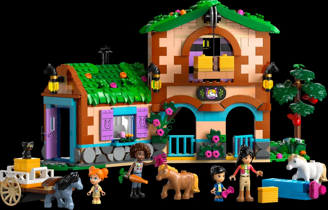 Ponyboerderij en stal LEGO-set