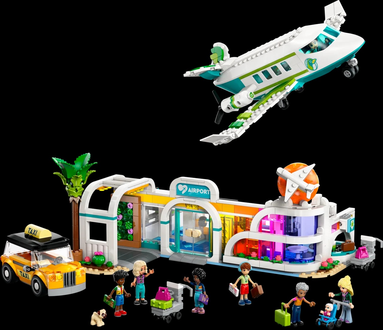 Heartlake City Airport and Airplane LEGO-set