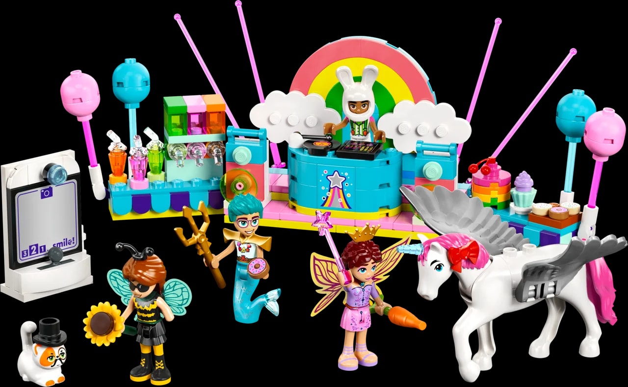 Verkleedfeestje met eenhoorn en fee LEGO-set