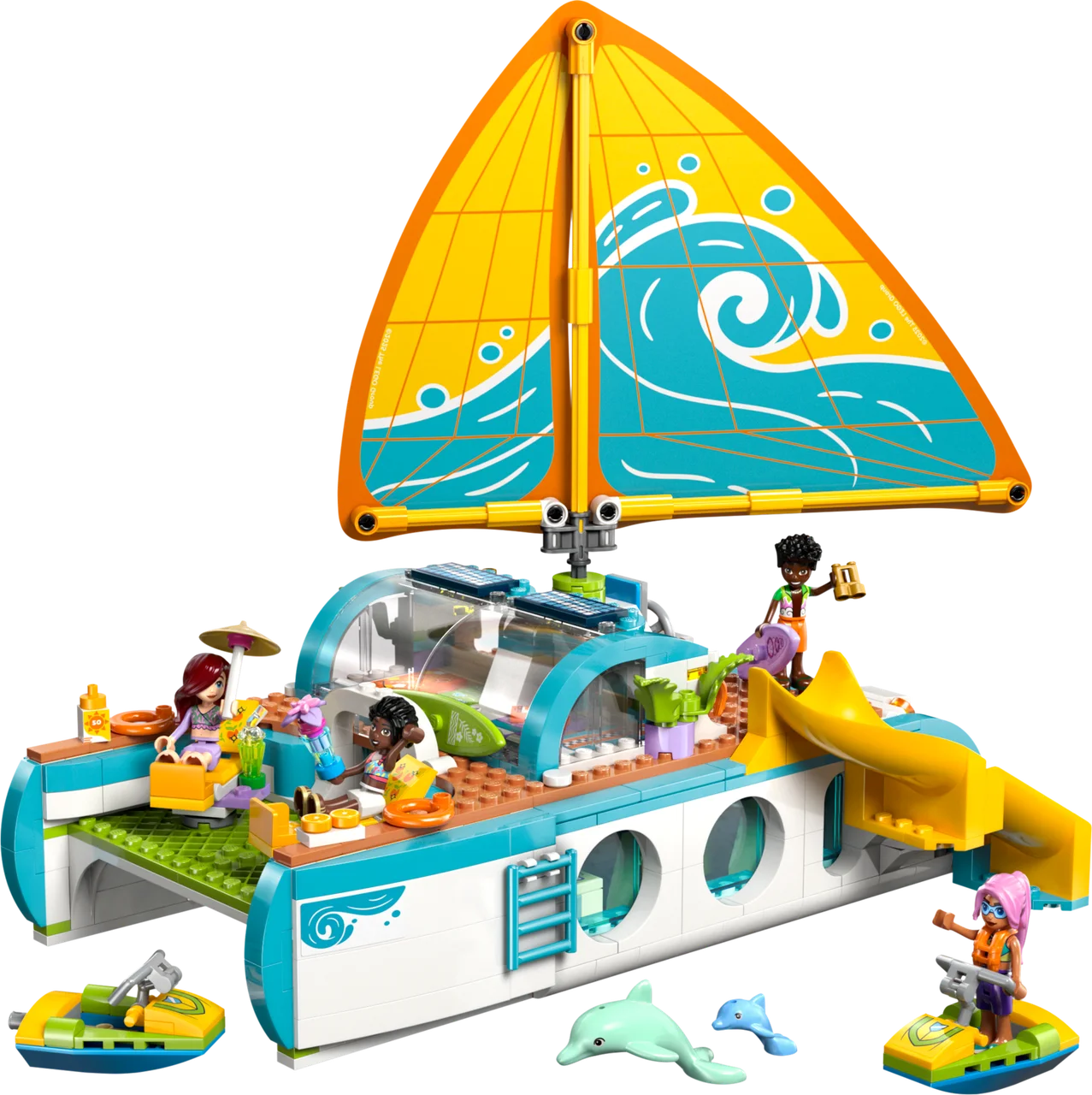 Avontuurlijke bootreis LEGO-set