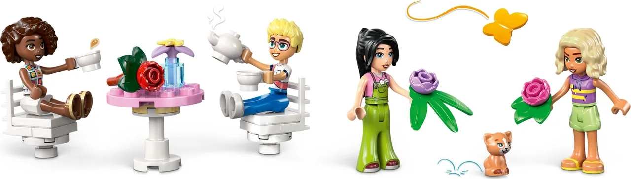 Plantencafé en bloemenwinkel LEGO-set afbeelding 2
