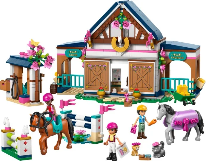 Paardenstal en manege LEGO-set afbeelding 2