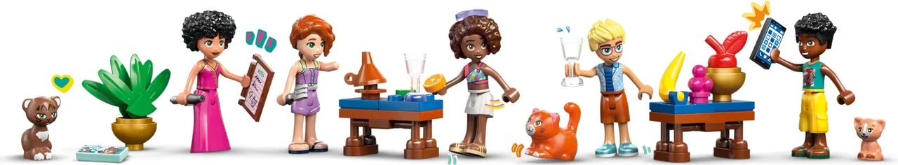 Restaurant met tuin LEGO-set afbeelding 2