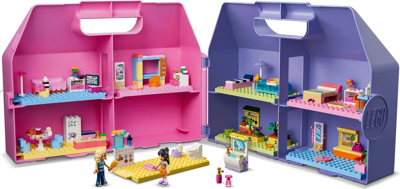 Creatieve poppenhuiskoffer LEGO-set afbeelding 2