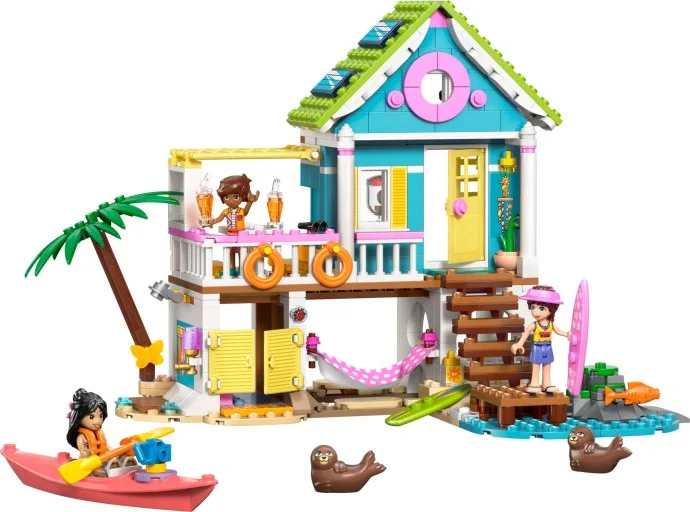 Strandhuis met zeehonden LEGO-set afbeelding 2