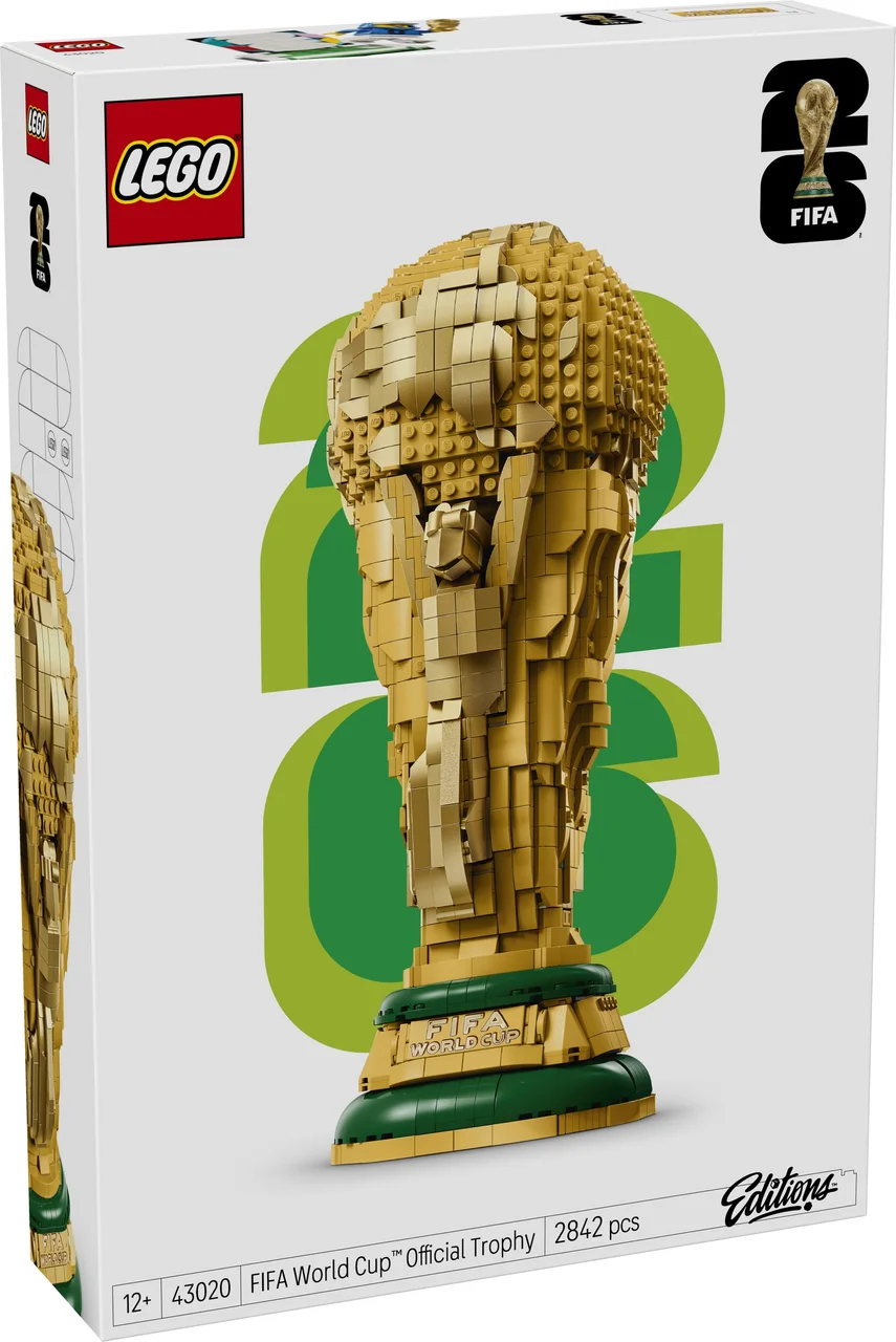 Officiële FIFA World Cup trofee LEGO-set afbeelding 2