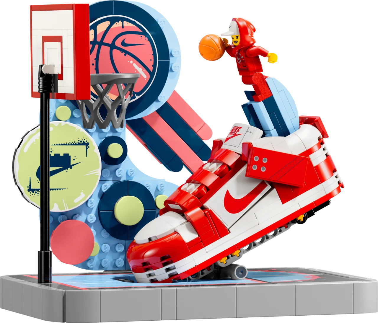 Nike Dunk Trickshot LEGO-set
