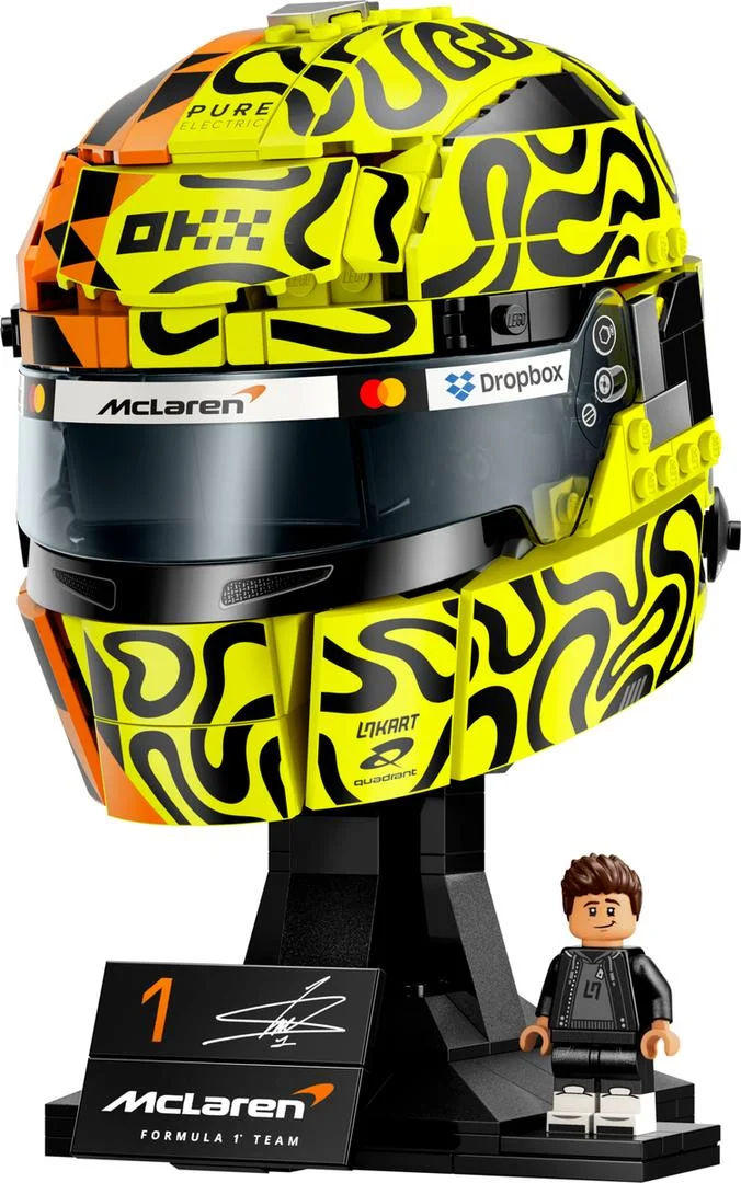 McLaren Mastercard F1 Team helm van Lando Norris LEGO-set