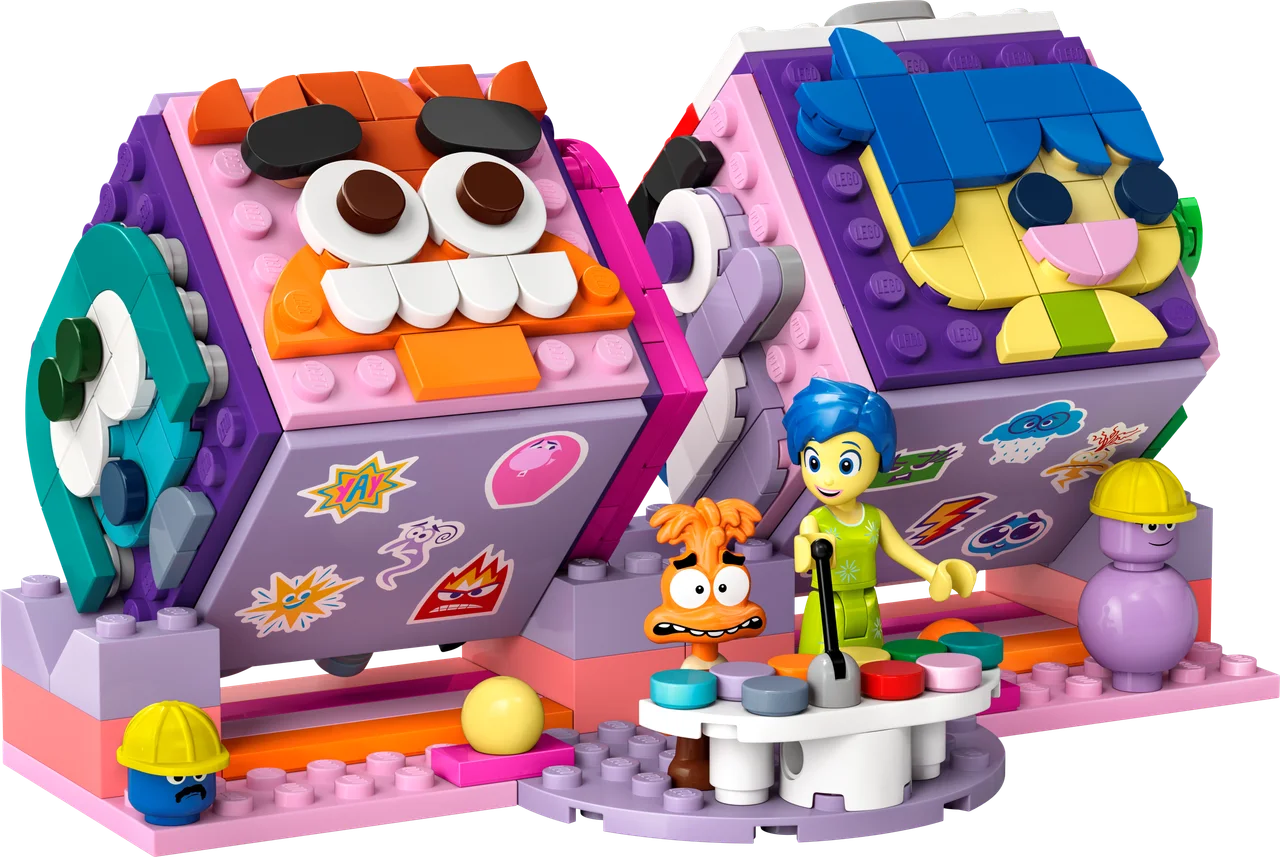 Inside Out 2 Mood Cubes LEGO-set