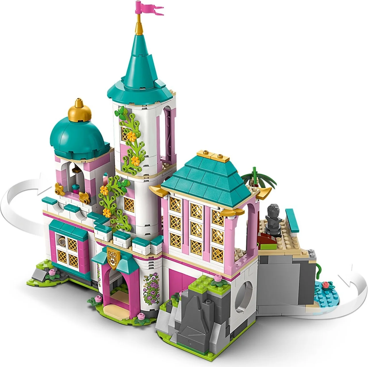 Prinsessenkasteel en koninklijke huisdieren LEGO-set afbeelding 2