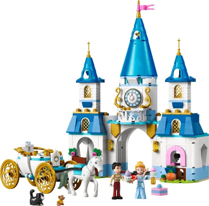 Cinderella's Castle & Horse Carriage LEGO-set afbeelding 2