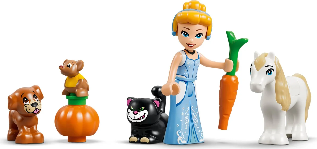 Assepoesters kasteel met dierenvriendjes LEGO-set afbeelding 2