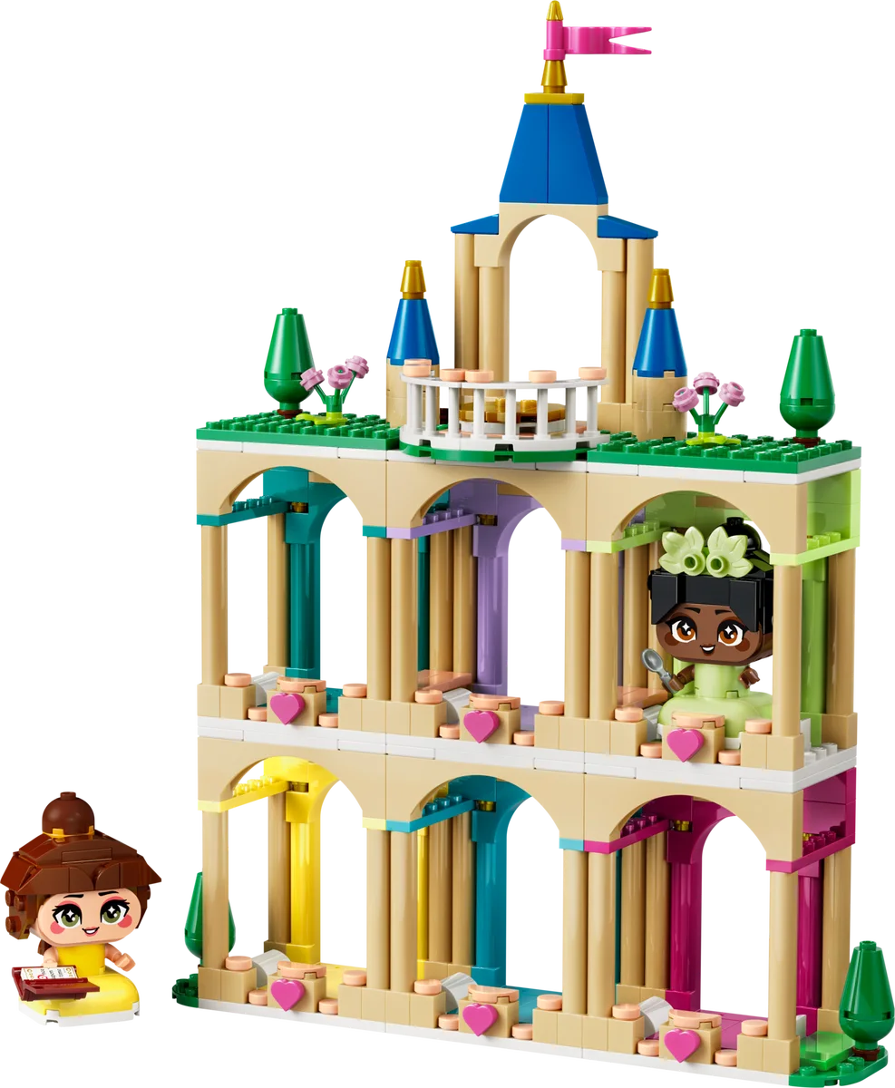 Mini Belle & Tiana with Castle LEGO-set