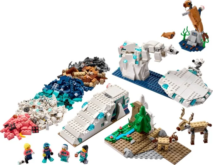 Natuurwetenschap en Techniek Dieren op de Noordpool LEGO-set afbeelding 2