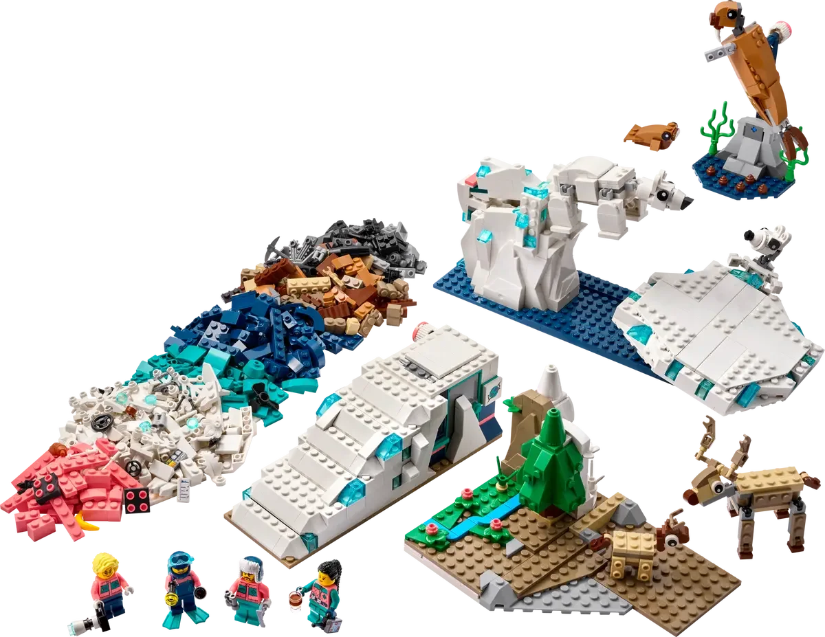 Natuurwetenschap en Techniek Dieren op de Noordpool LEGO-set