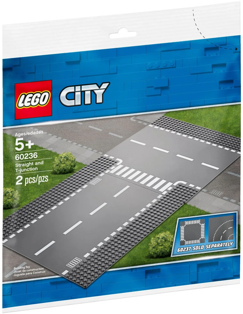Straight and T-junction LEGO-set afbeelding 2