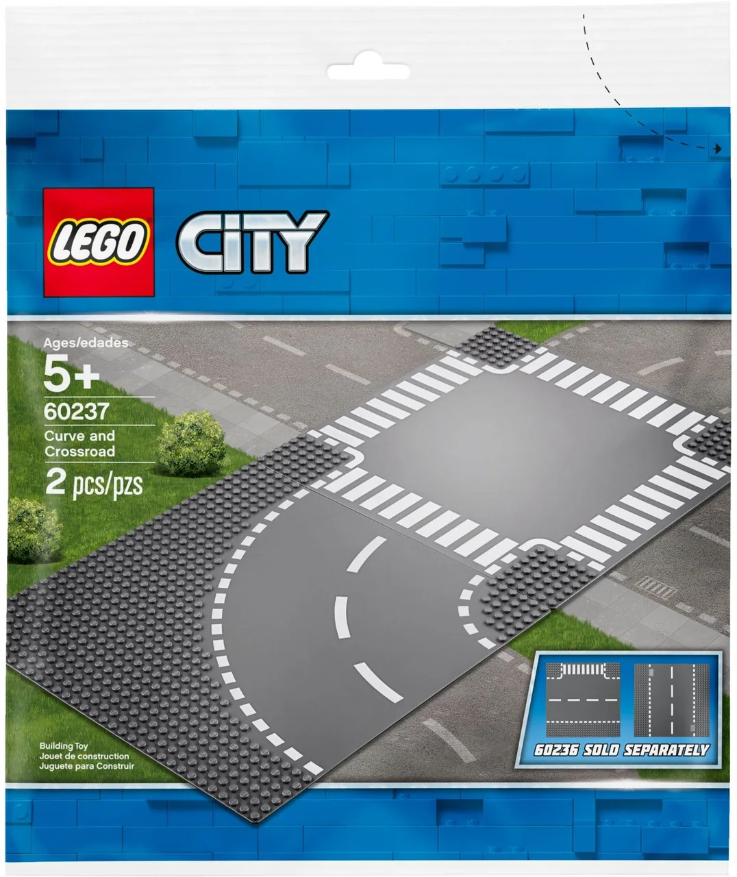 Curve and Crossroad LEGO-set afbeelding 2