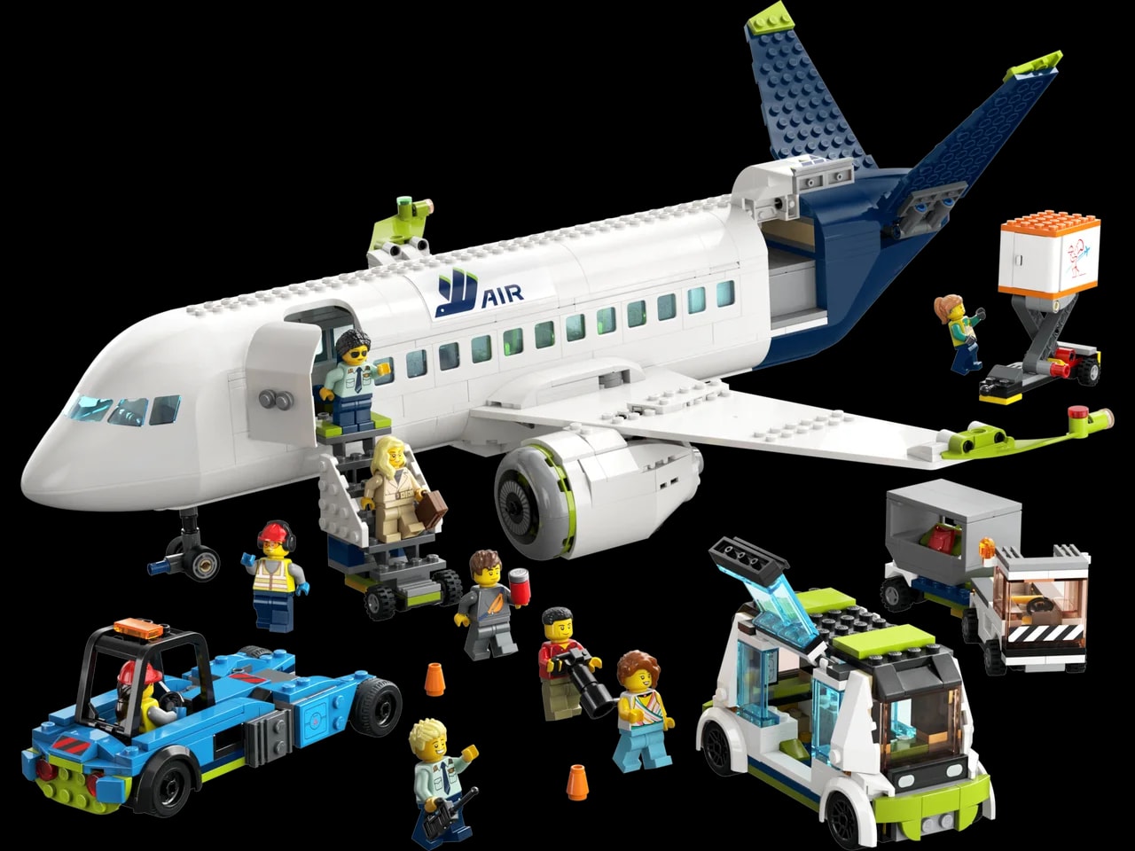 Passagiersvliegtuig LEGO-set