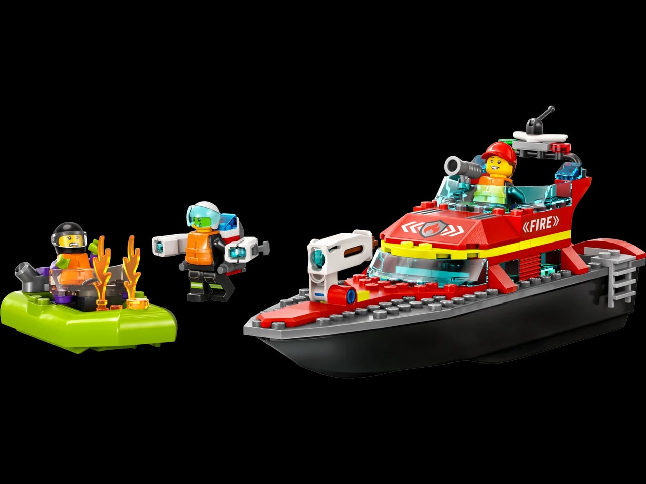 Reddingsboot Brand LEGO-set