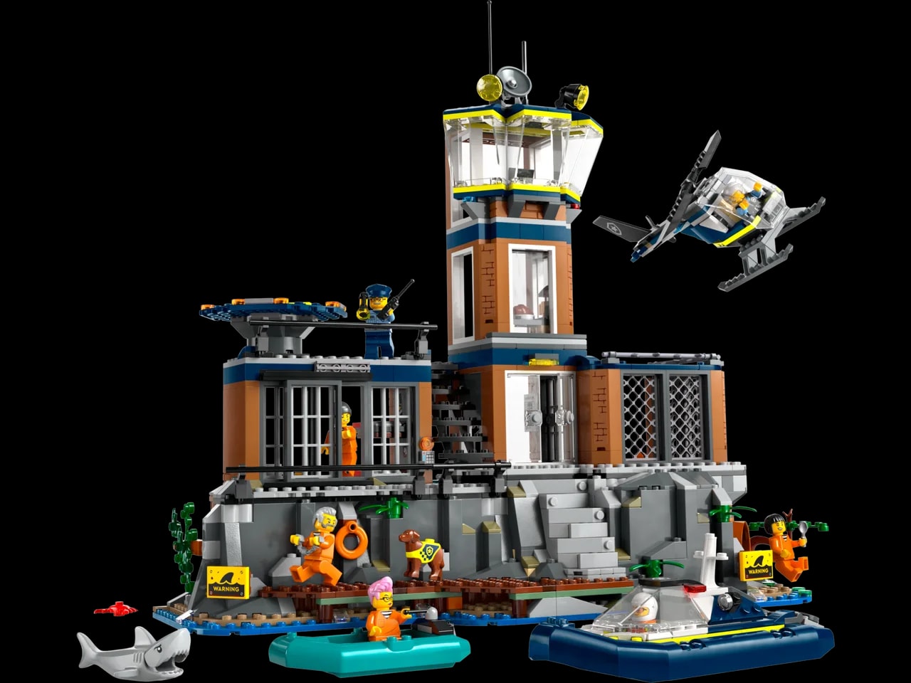 Politiegevangeniseiland LEGO-set